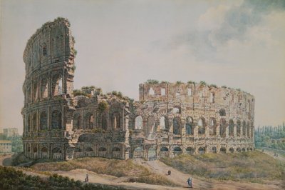 The Colosseum, Rome by Abraham Louis Rudolph Ducros